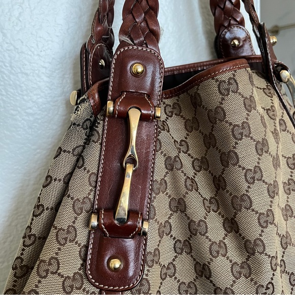 GUCCI Canvas Pelham bag - Large - Picture 5 of 16